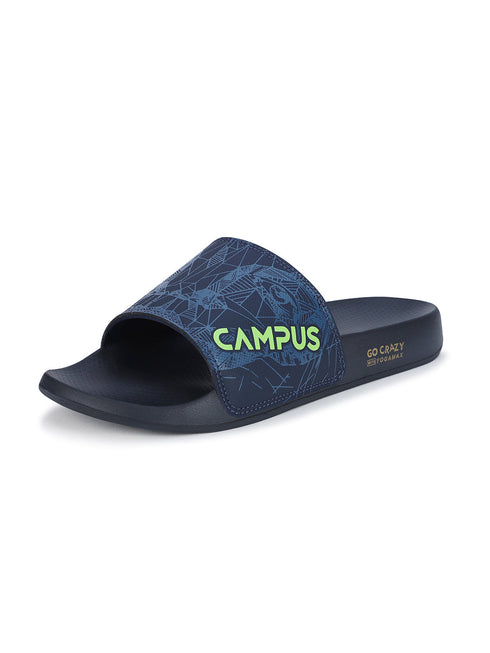 SL-437 Navy Men's Slippers